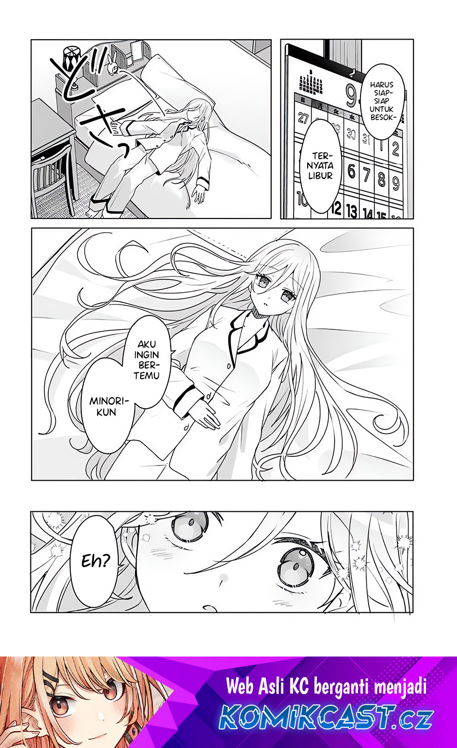 Manga Takou no Hiki wo Tasuketara, Otomodachi kara Hajimeru Koto ni narimashita (After Helping “Ice Princess” from Another School, I Decided to Start As a Friend) Chapter 3.2 gambar 2