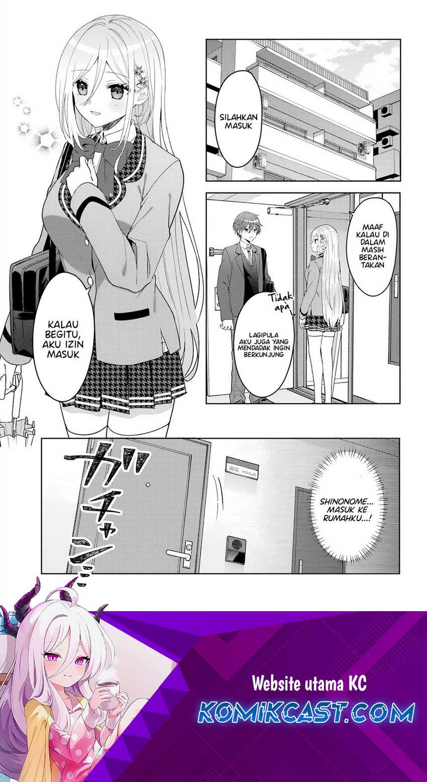 Manga Takou no Hiki wo Tasuketara, Otomodachi kara Hajimeru Koto ni narimashita (After Helping “Ice Princess” from Another School, I Decided to Start As a Friend) Chapter 7.1 gambar 2