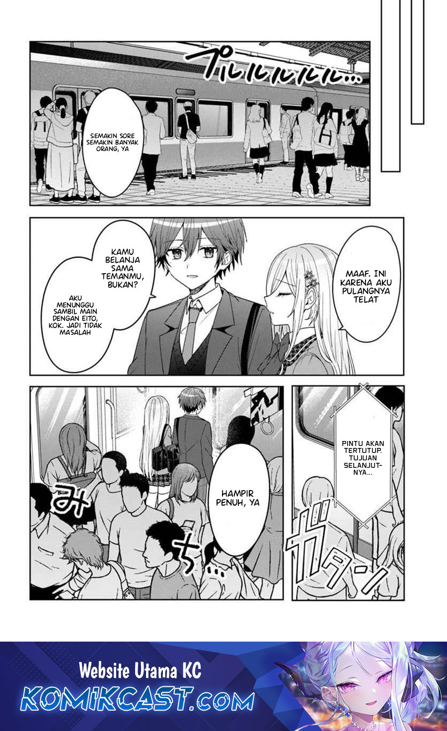 Komik Takou no Hiki wo Tasuketara, Otomodachi kara Hajimeru Koto ni narimashita (After Helping “Ice Princess” from Another School, I Decided to Start As a Friend) Chapter 9.2 gambar 1