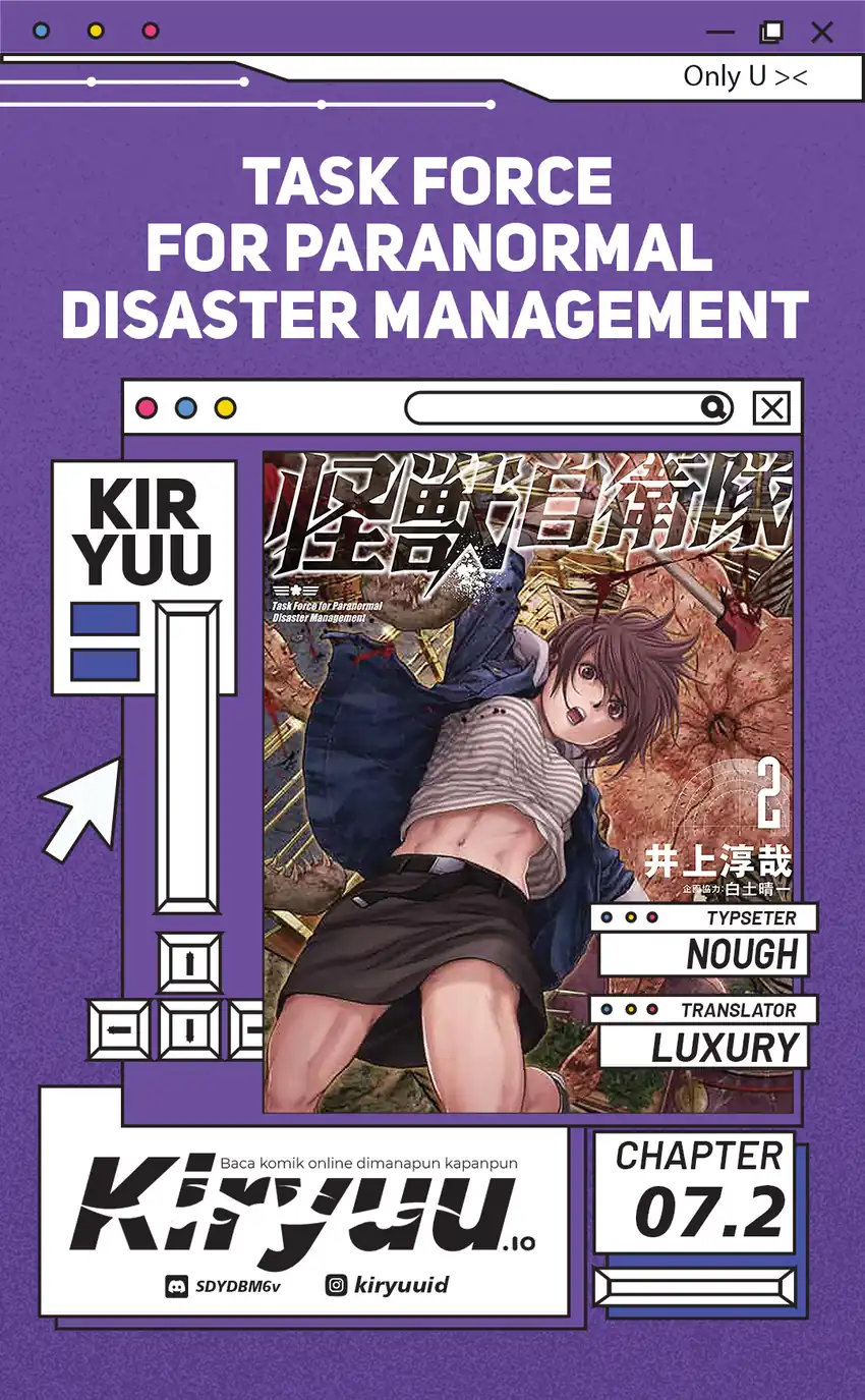 Komik Task Force for Paranormal Disaster Management Chapter 7.2 gambar 1