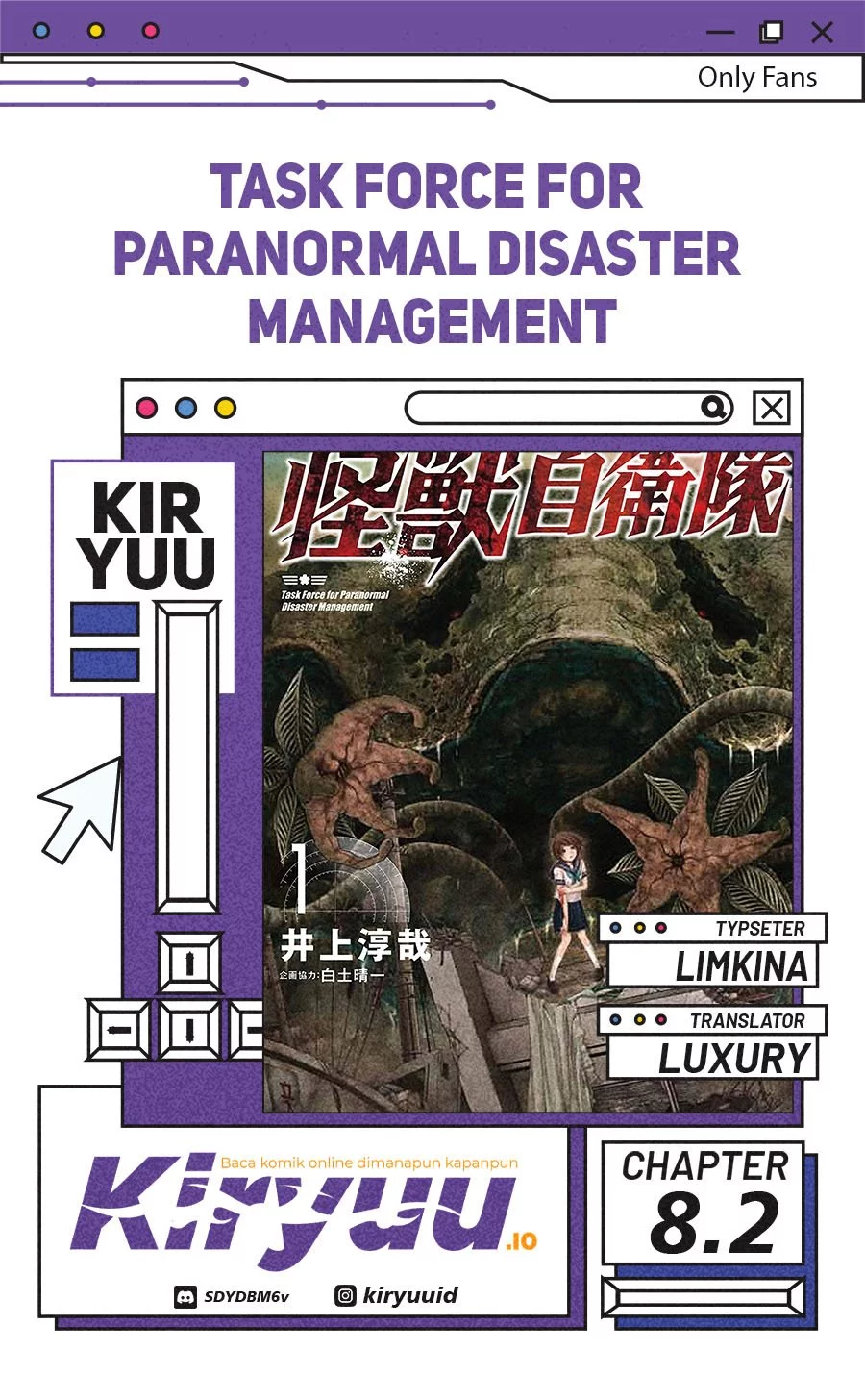 Komik Task Force for Paranormal Disaster Management Chapter 8.2 gambar 1