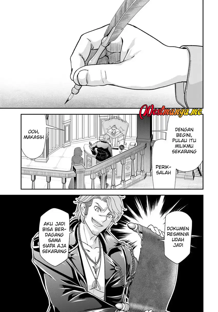 Manga Tenohira Kaitakumura de Isekai Kenkouki ~Fueteku Yome-tachi to Nonbiri Mujintou Raifu~ Chapter 63 gambar 2