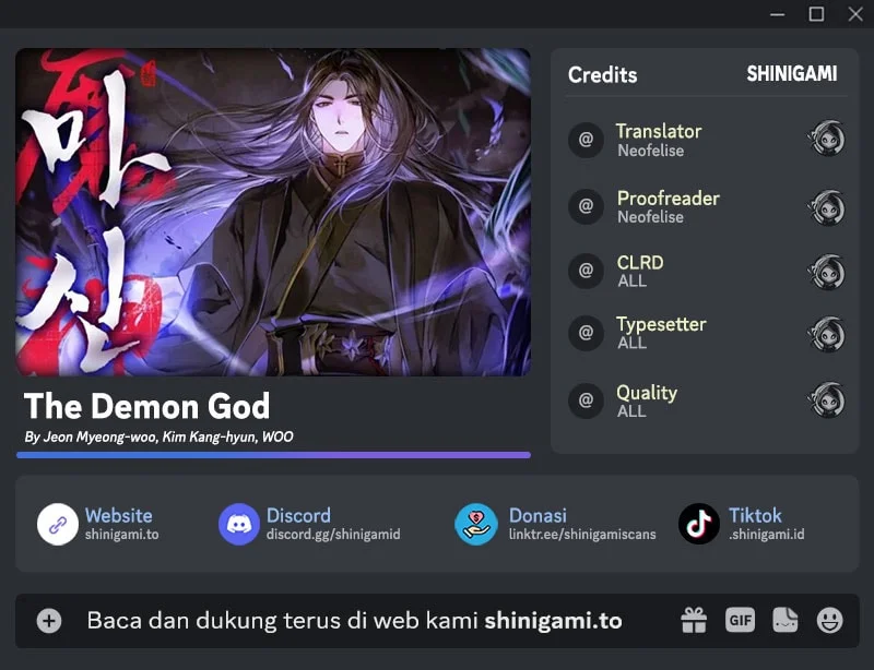 Komik The Demon God Chapter 31 gambar 1