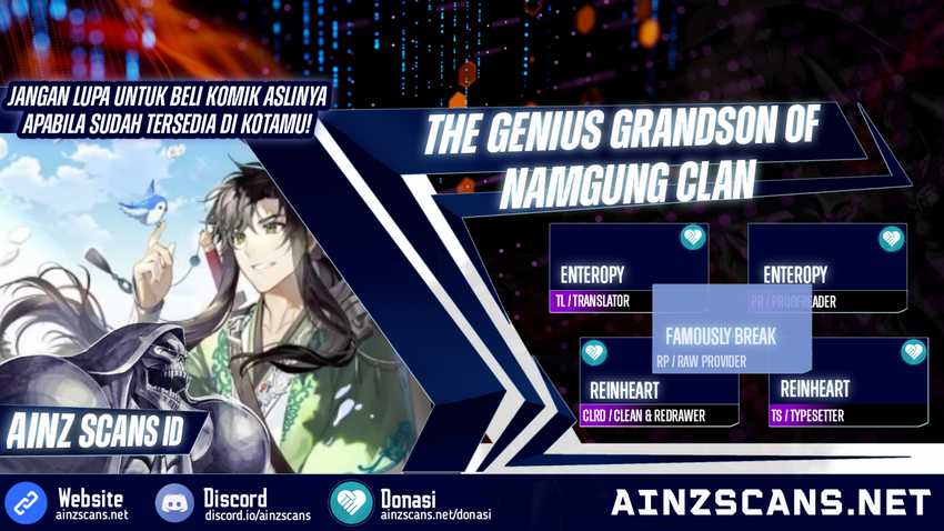 Komik The Genius Grandson of Namgung Clan Chapter 11 gambar 1
