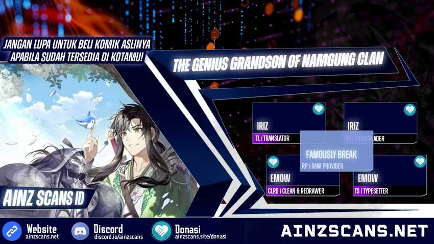 Komik The Genius Grandson of Namgung Clan Chapter 21 gambar 1