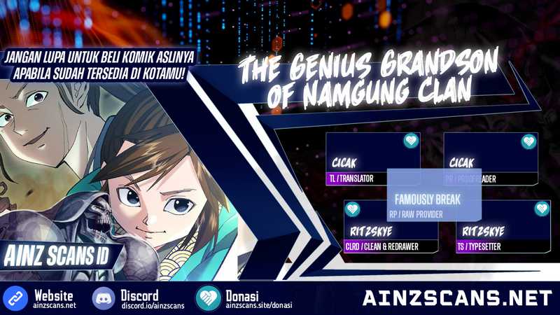 Komik The Genius Grandson of Namgung Clan Chapter 50 gambar 1