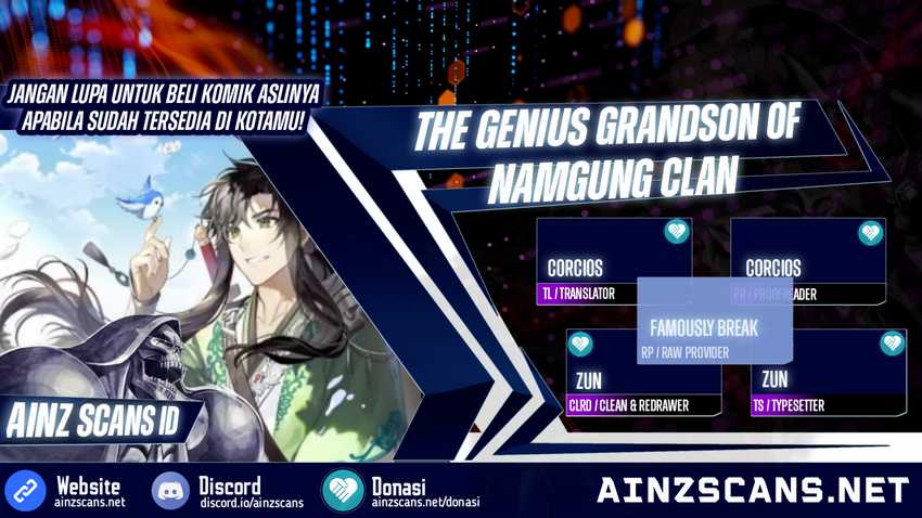 Komik The Genius Grandson of Namgung Clan Chapter 7 gambar 1
