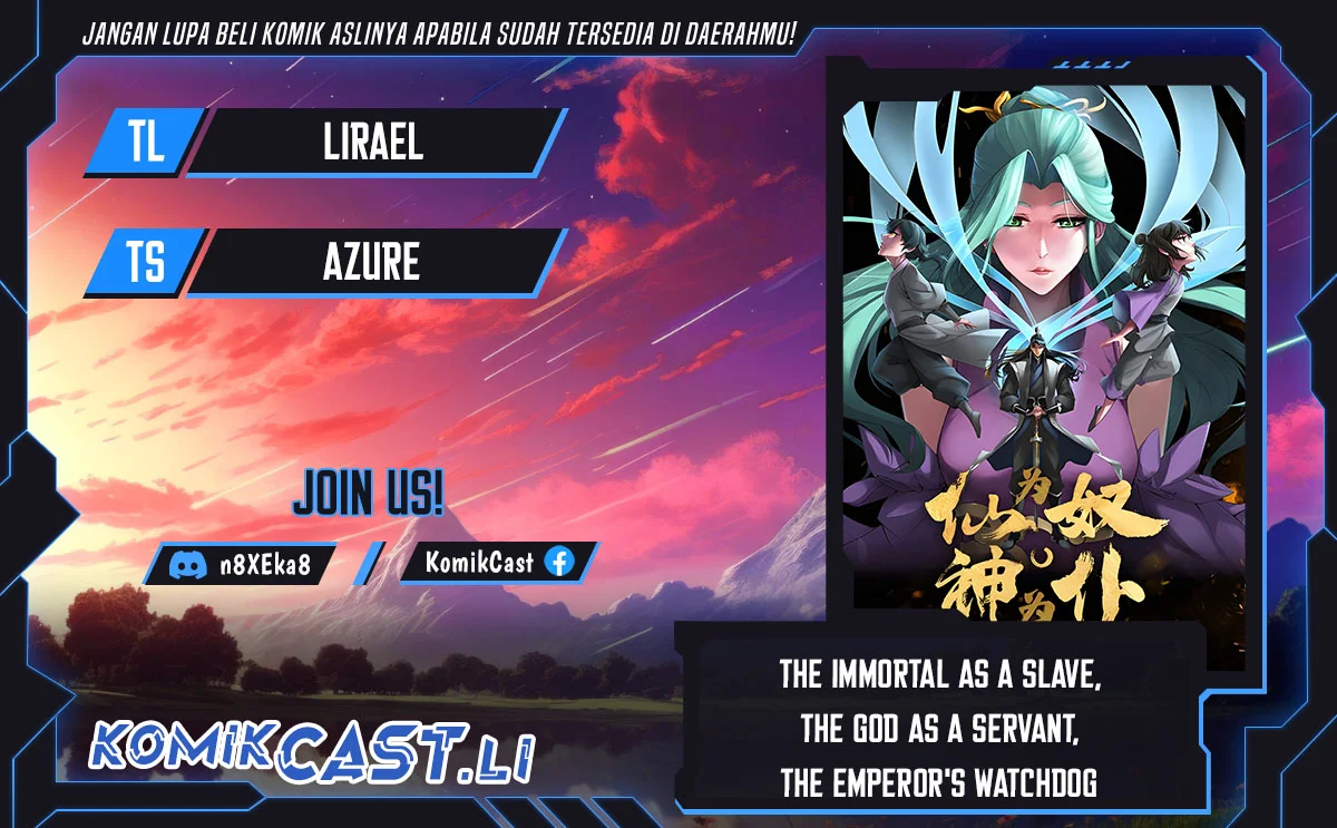 Komik The Immortal as a Slave, the God as a Servant, the Emperor’s Watchdog Chapter 37 gambar 1