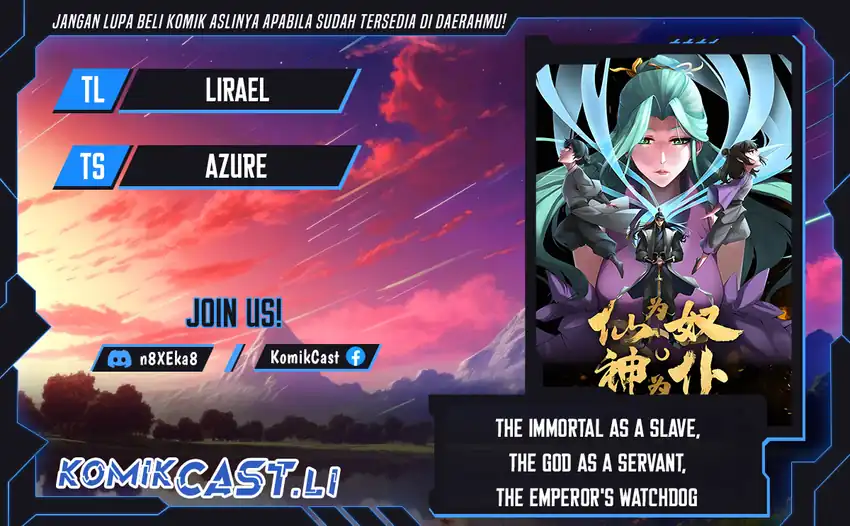 Komik The Immortal as a Slave, the God as a Servant, the Emperor’s Watchdog Chapter 60 gambar 1