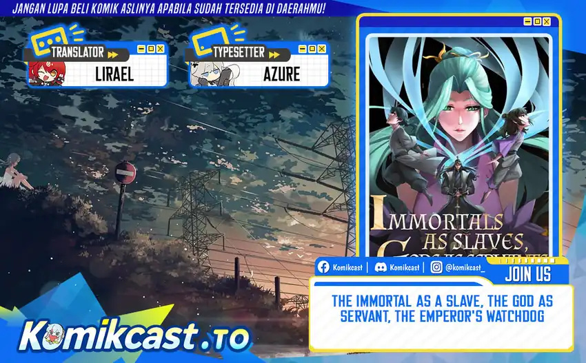 Komik The Immortal as a Slave, the God as a Servant, the Emperor’s Watchdog Chapter 83 gambar 1