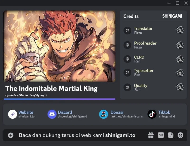 Komik The Indomitable Martial King Chapter 141 gambar 1