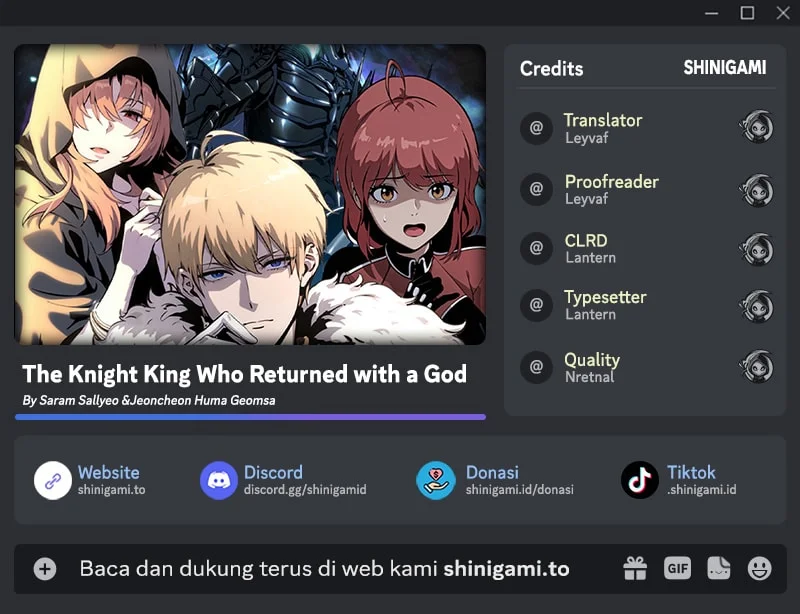 Komik The Knight King Who Returned with a God Chapter 165 gambar 1