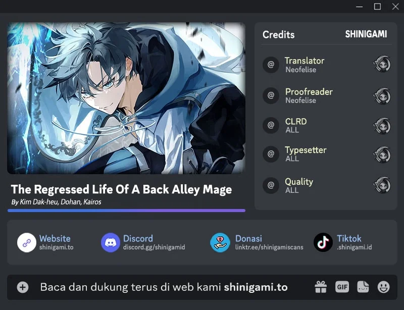 Komik The Regressed Life Of A Back Alley Mage Chapter 46 gambar 1