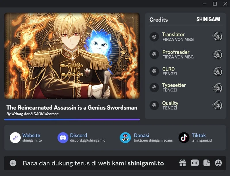 Komik The Reincarnated Assassin is a Genius Swordsman Chapter 86 gambar 1