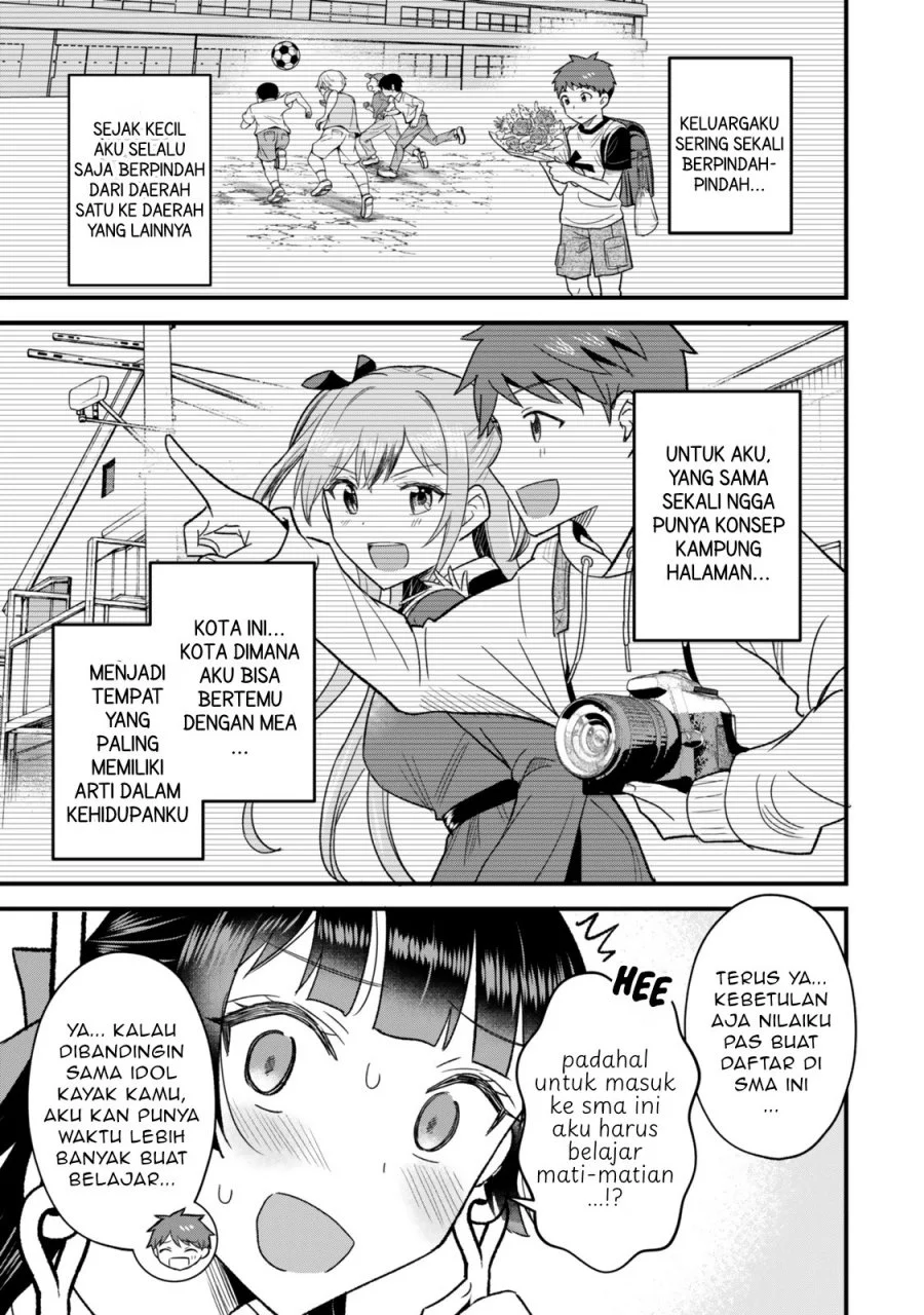 Uchi no Seiso-kei Iinchou ga Katsute Chuunibyou Idol Datta Koto wo Ore Dake ga Shitteiru. Chapter 7.1 Gambar 6