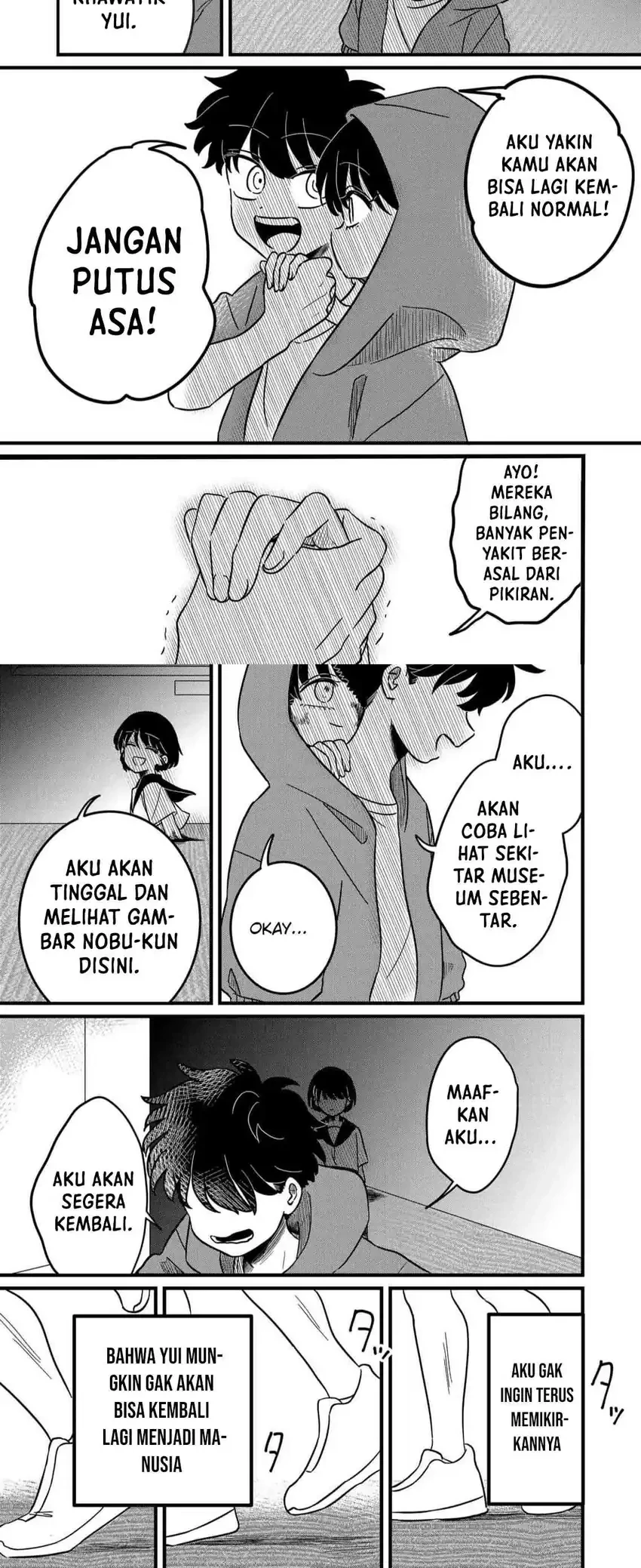 Yui Can Only Live In the Shadows Chapter 6 page 8