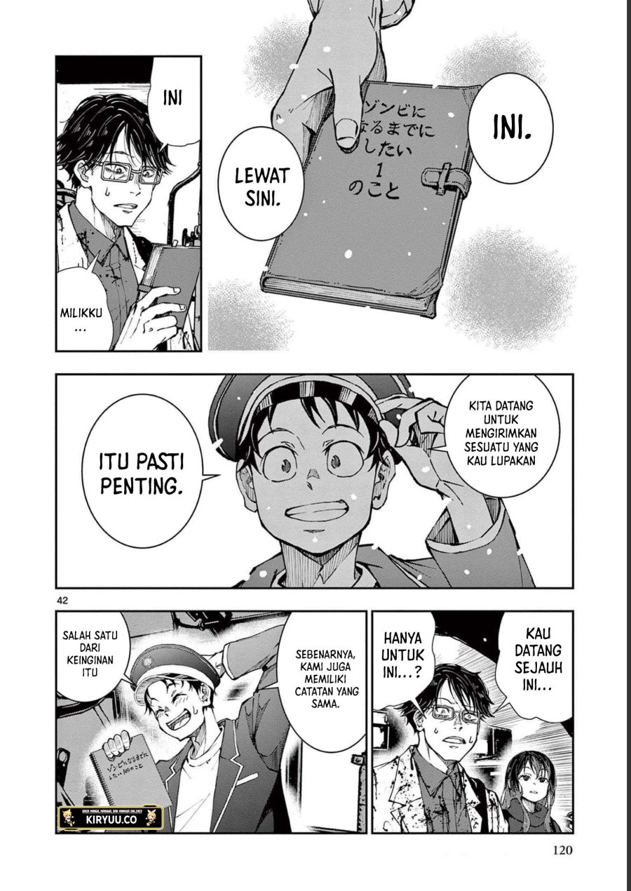 Zombie 100 ~Zombie ni Naru Made ni Shitai 100 no Koto~ Chapter 45 page 42