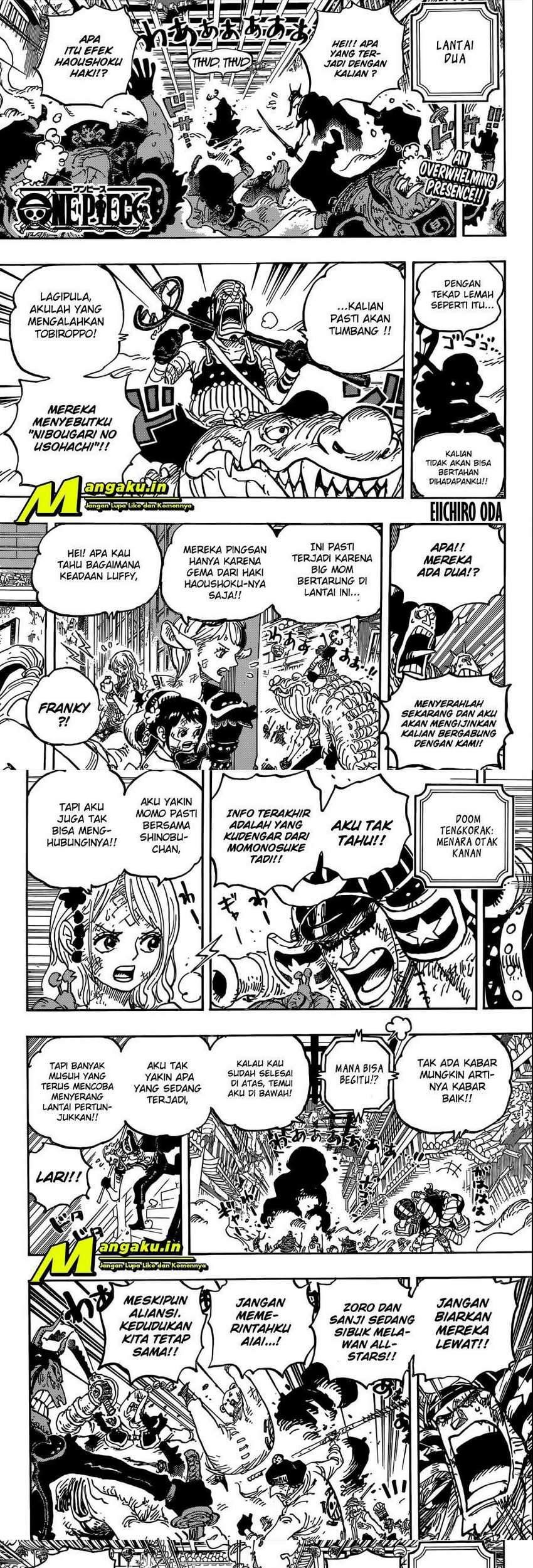 One Piece Chapter 1024 page 3