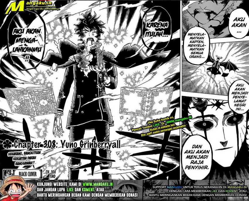 Black Clover Chapter 308 page 9