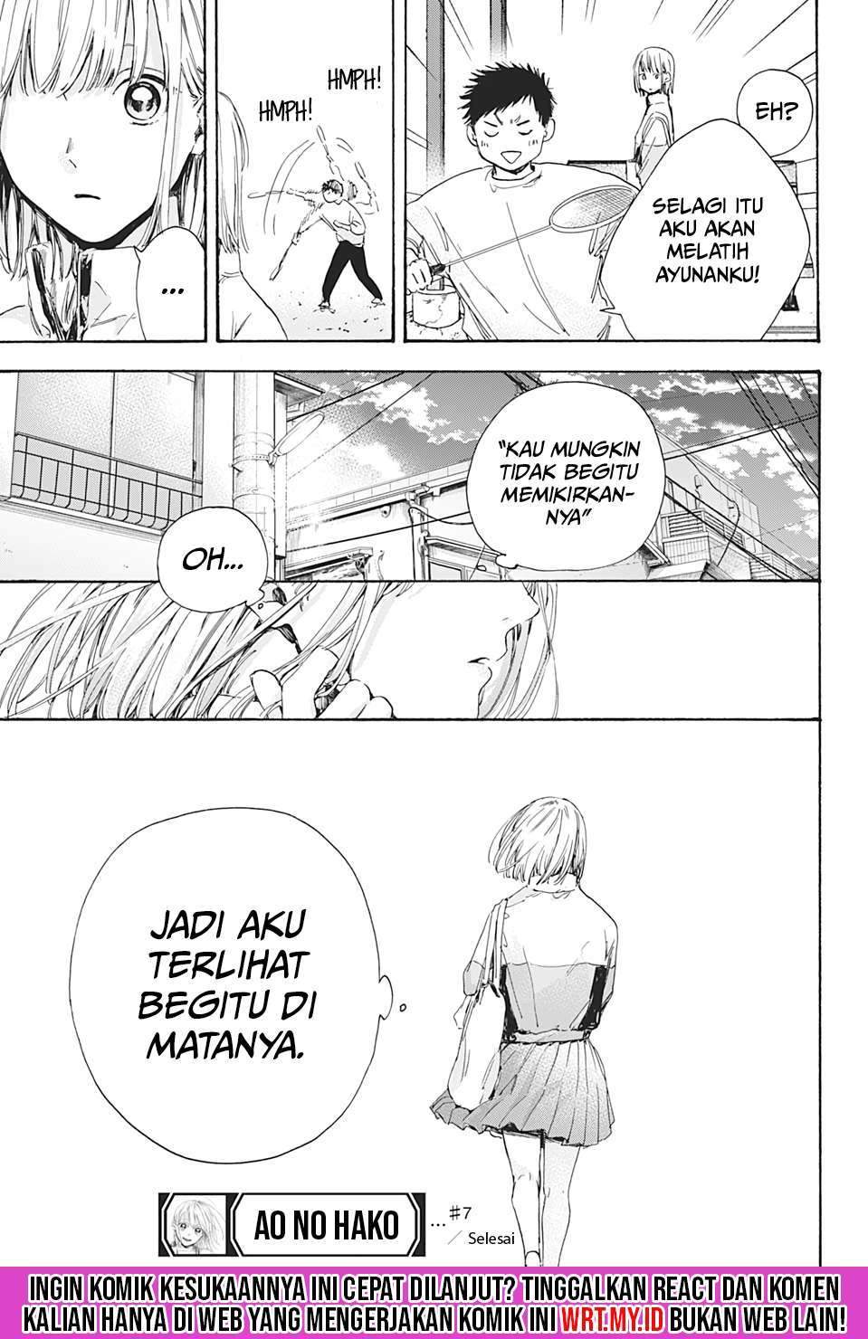 Ao no Hako Chapter 7 page 21