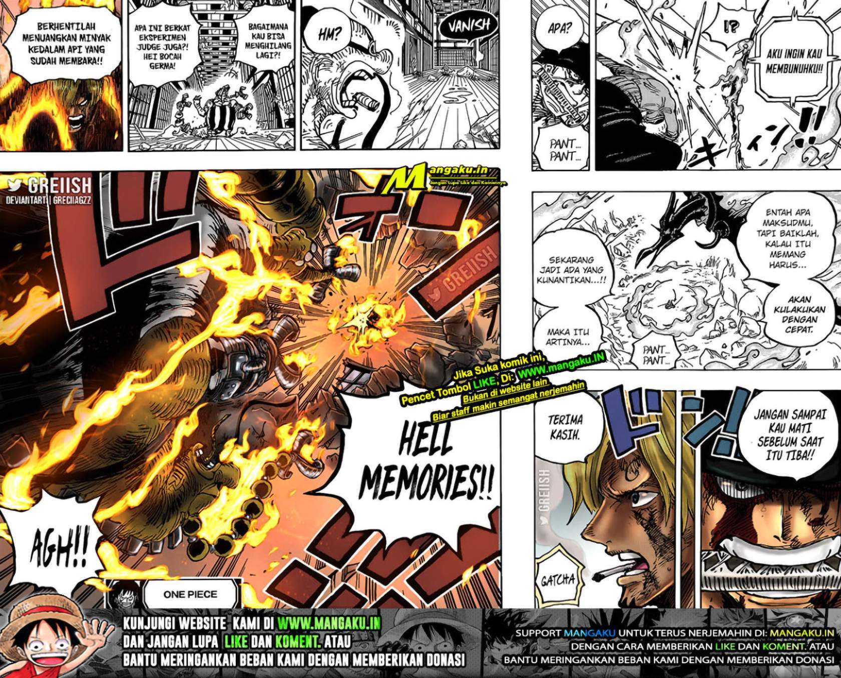 One Piece Chapter 1031 page 19