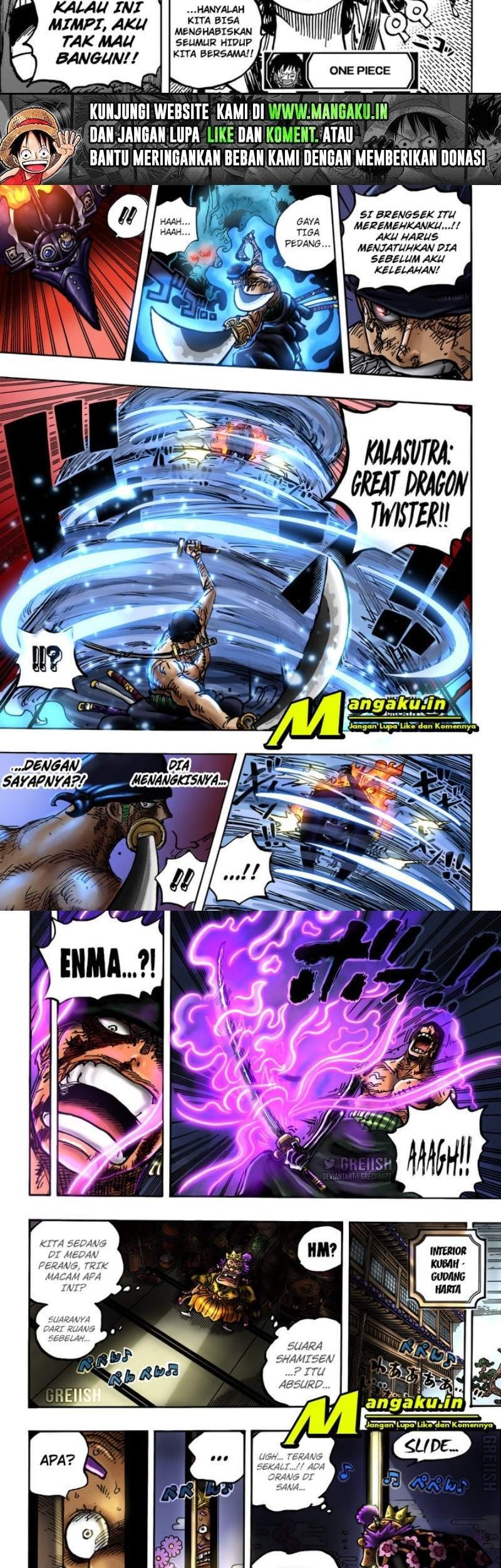 One Piece Chapter 1032 page 11