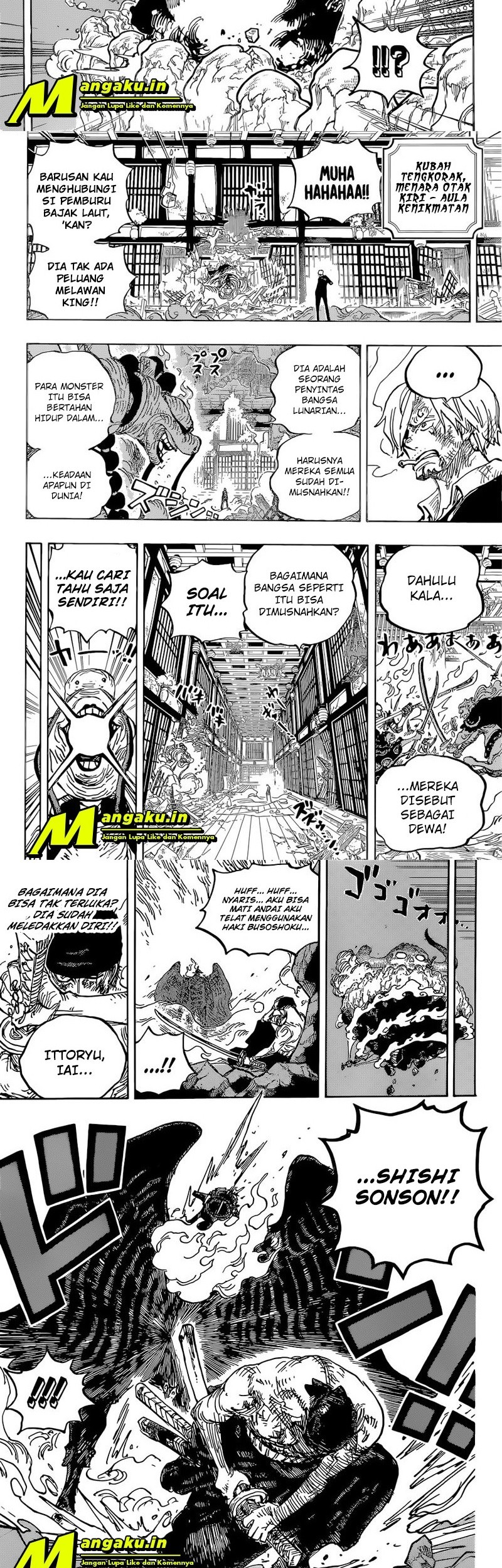 One Piece Chapter 1033 page 3