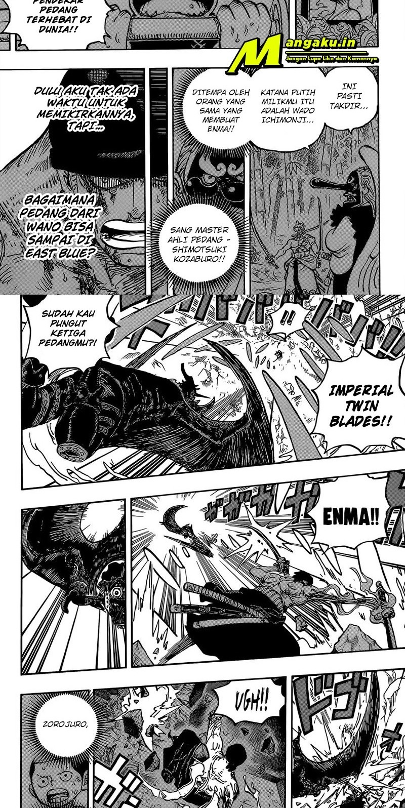 One Piece Chapter 1033 page 6