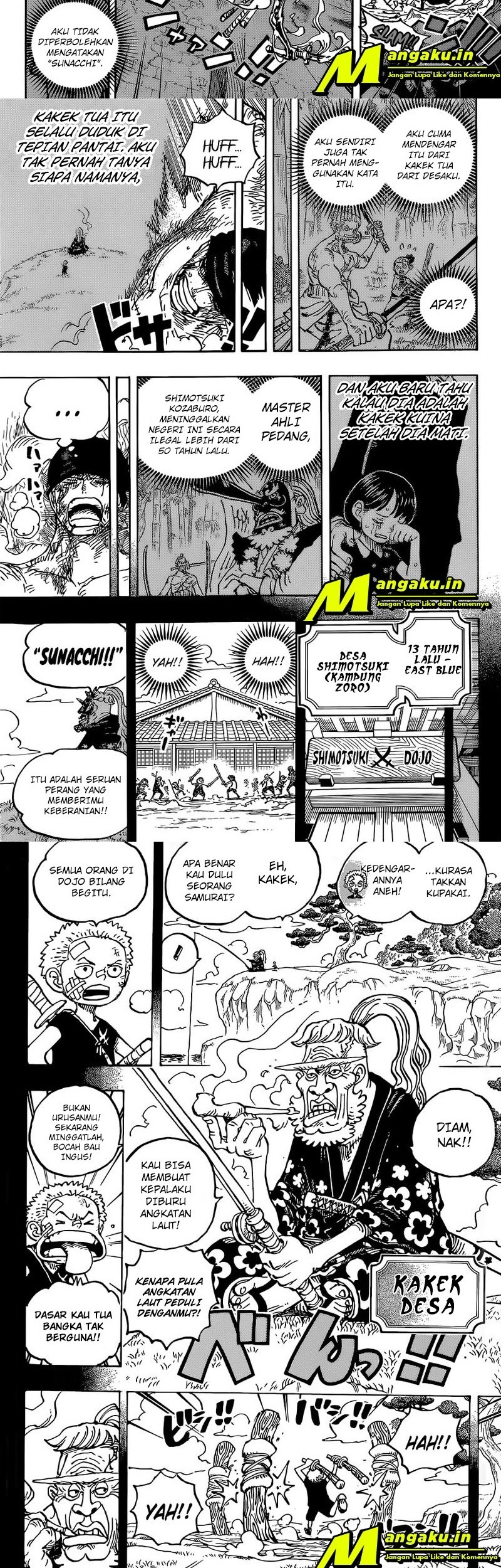 One Piece Chapter 1033 page 7
