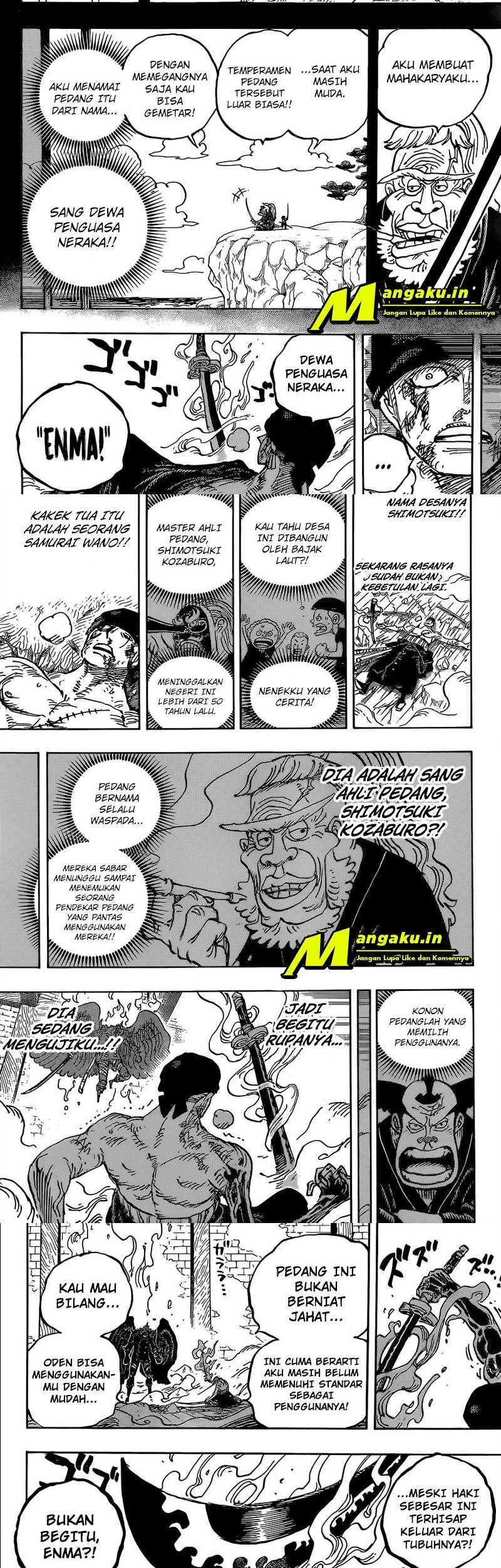 One Piece Chapter 1033 page 9
