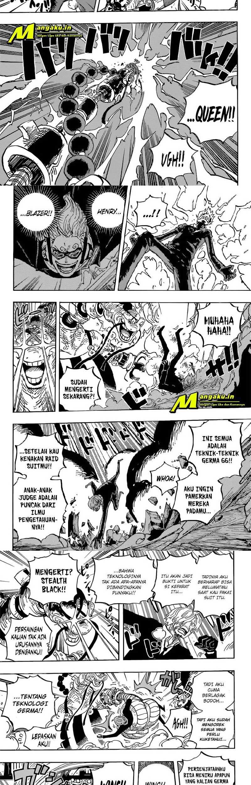 One Piece Chapter 1034 page 5