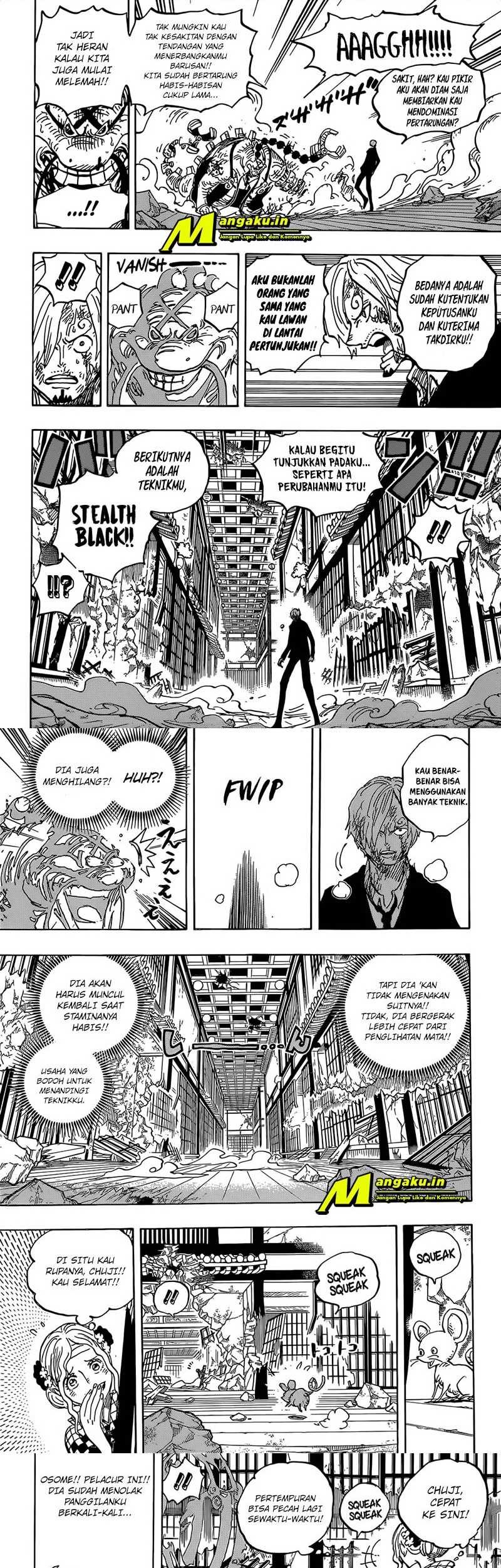 One Piece Chapter 1034 page 8