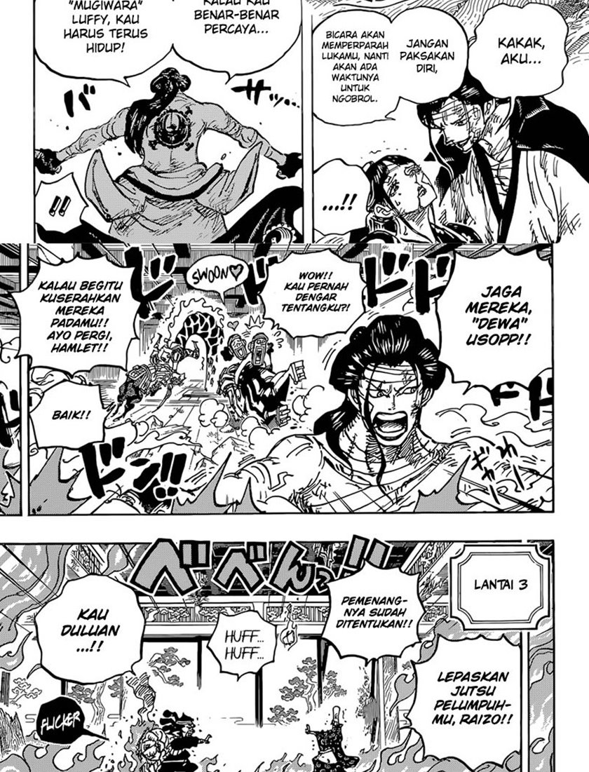 One Piece Chapter 1036 page 14