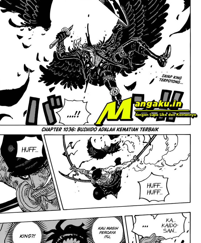 One Piece Chapter 1036 page 4