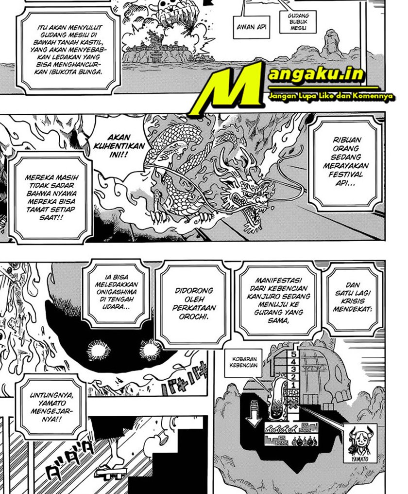 One Piece Chapter 1036 page 9