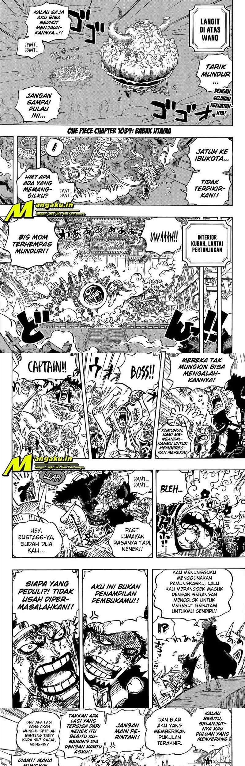 One Piece Chapter 1039 page 3