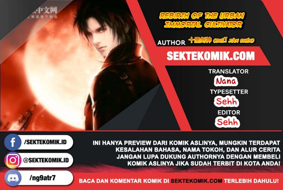 Komik Rebirth Of The Urban Immortal Cultivator Chapter 720 gambar 1