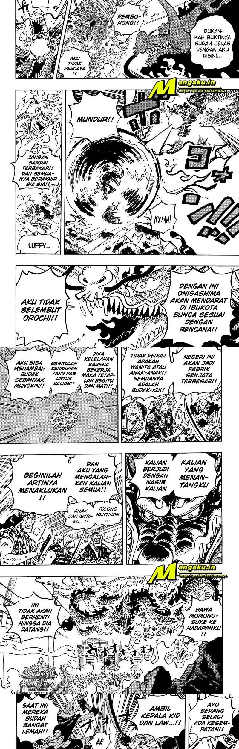 One Piece Chapter 1043 page 6
