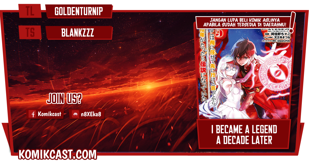Komik Koko wa Ore ni Makasete Saki ni Ike to Itte kara 10 Nen ga Tattara Densetsu ni Natteita Chapter 23 gambar 1