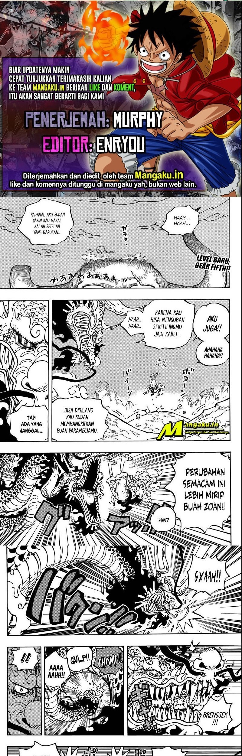 One Piece Chapter 1045 page 3