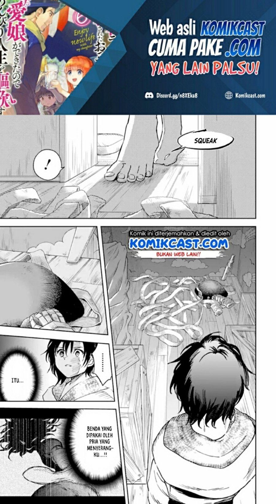 Manga Boukensha License o Hakudatsu Sareta Ossan Dakedo, Manamusume ga Dekita no de Nonbiri Jinsei Chapter 33.2 gambar 2