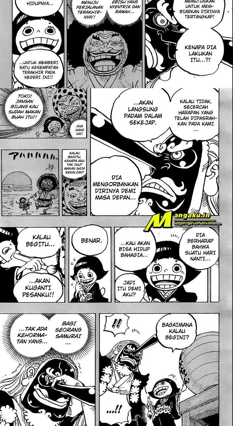 One Piece Chapter 1050 page 3