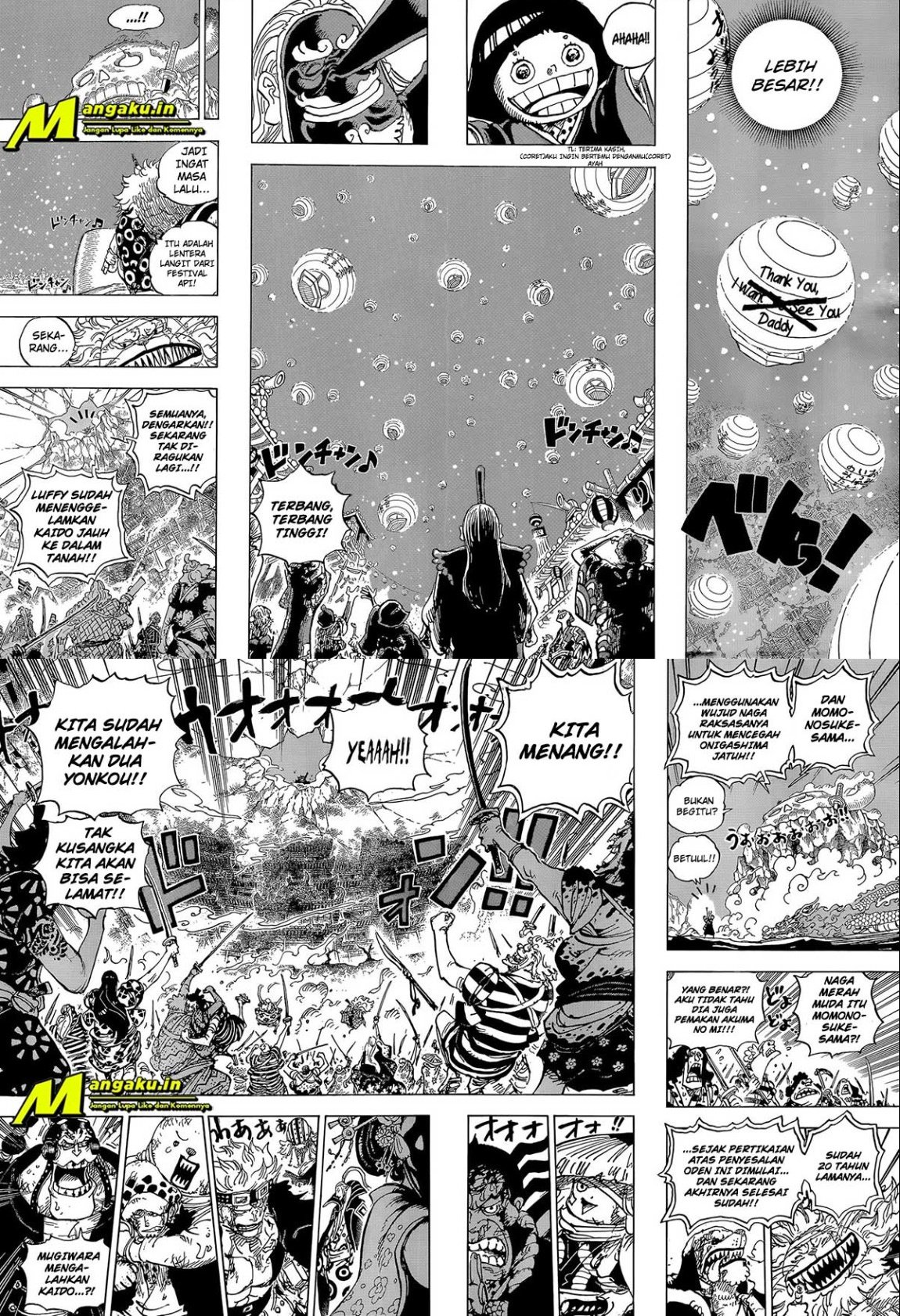 One Piece Chapter 1050 page 4