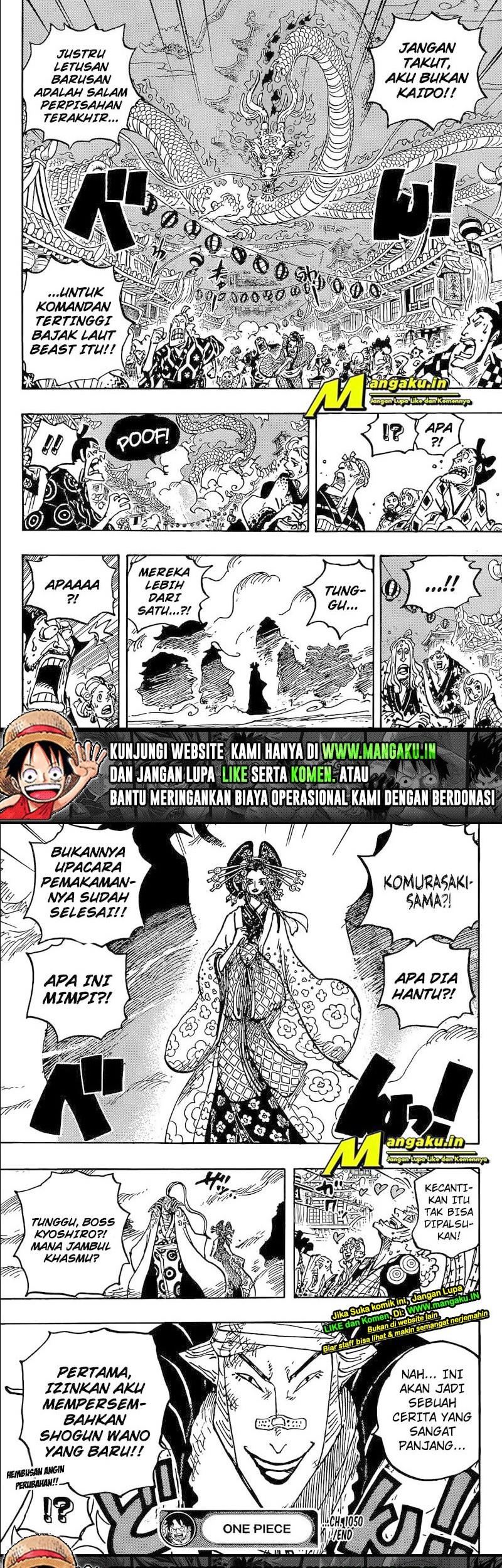 One Piece Chapter 1050 page 8