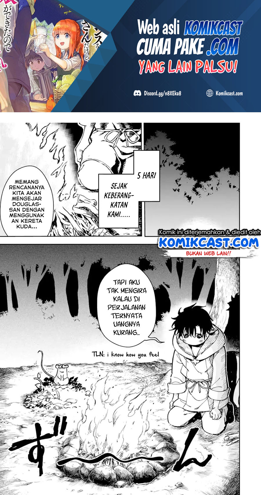 Manga Boukensha License o Hakudatsu Sareta Ossan Dakedo, Manamusume ga Dekita no de Nonbiri Jinsei Chapter 33.3 gambar 2