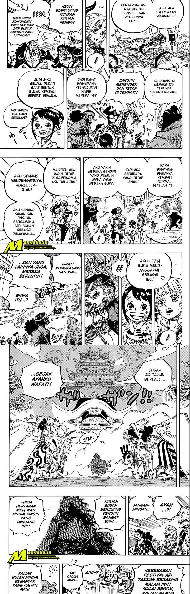 One Piece Chapter 1051 page 4