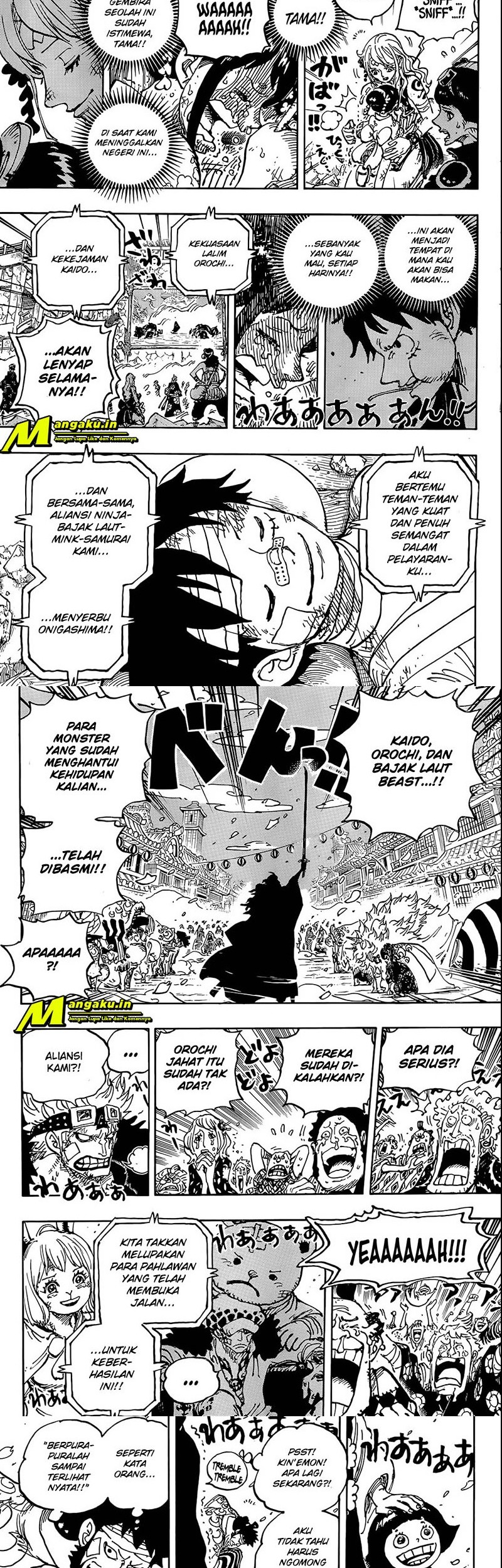 One Piece Chapter 1051 page 6