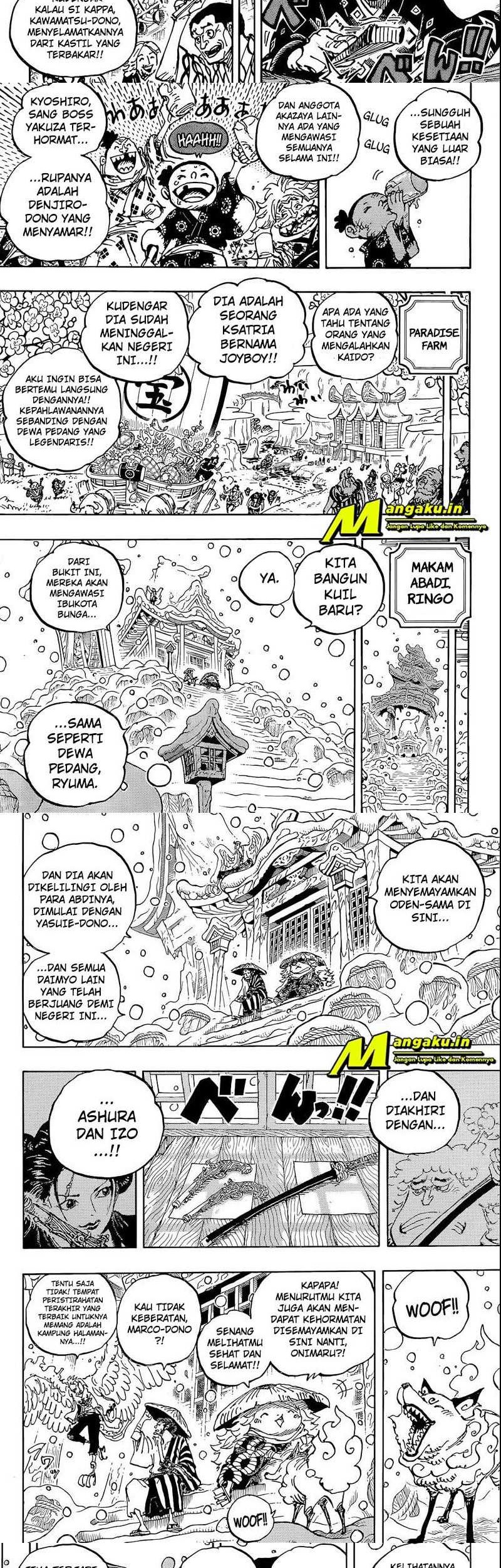 One Piece Chapter 1052 page 4
