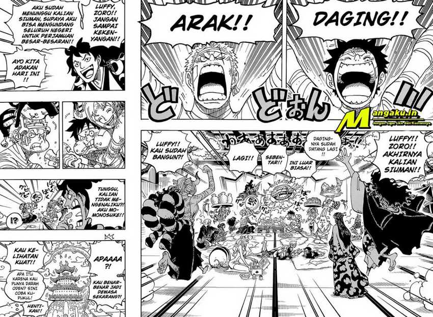 One Piece Chapter 1052 page 6