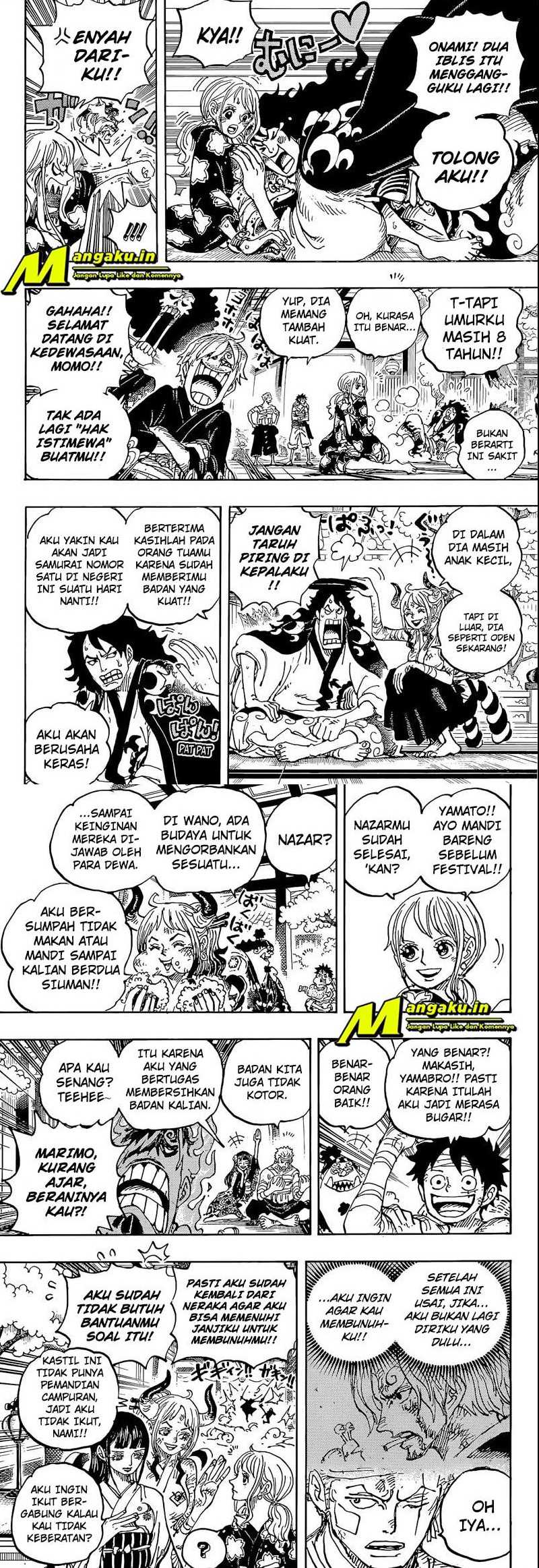 One Piece Chapter 1052 page 7